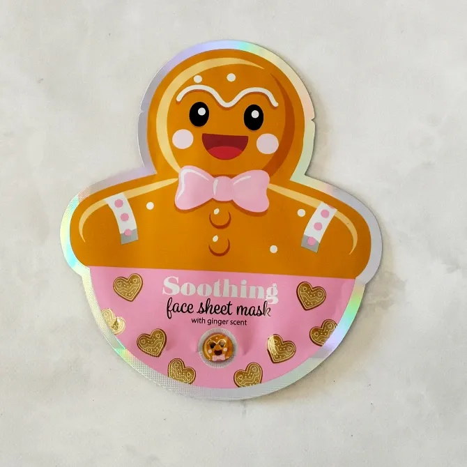 Дитяча тканинна маска для обличчя з ароматом імбіря 20 мл. Львов - изображение 1