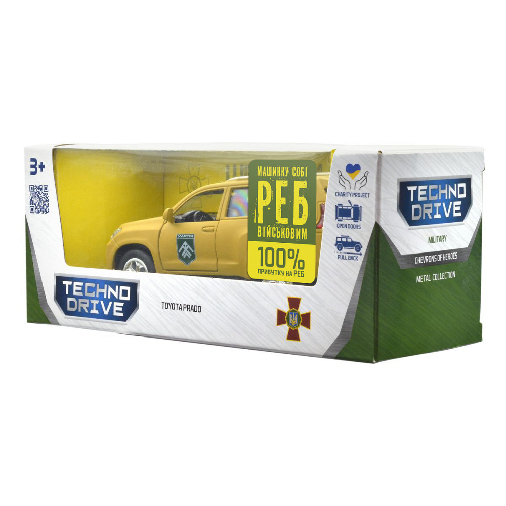 Автомодель серії Шеврони Героїв - Toyota Prado - Хартія Дніпро - фото 5