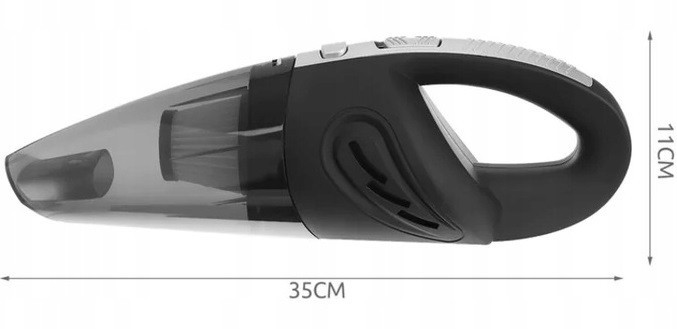 Автомобильный ручной пылесос без мешка с насадками и чехлом Xtrobb (22149) Аккумулятор 2500 мАч Нововолынск - изображение 8