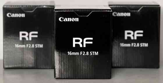 НОВІ • Ширококутні об'єктиви Canon RF 16 mm f/2.8 STM (5051C005). Харьков