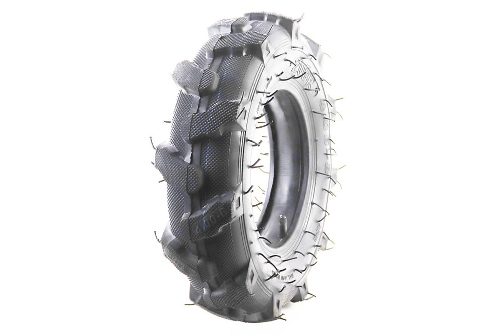 Шина на мотоблок 4,00-8 4PR з камерою "насічка" (NEW) Київ - фото 1