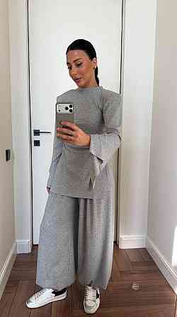 Жіночий стильний повсякденний костюм із віскози Меланж, 48/50 Одеса