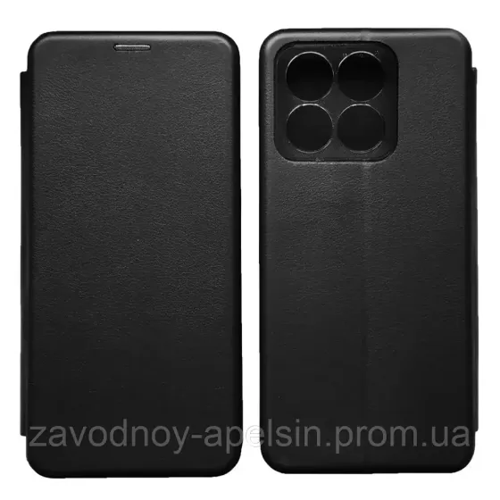 Чохол-книжка ZTE Blade A55 Захист камери (чорний) Одеса