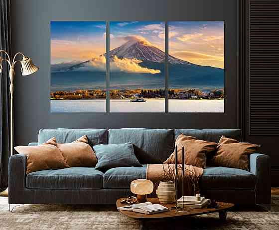 Модульна картина у вітальню/ спальню  Природа    ART-145_3A 70х130 см Київ