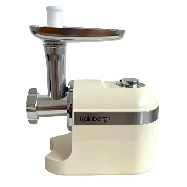 М’ясорубка Rainberg RB-2270 3800Вт з насадками для томатів, кеббе, терками, реверсом і 3 решітками Одеса - фото 4