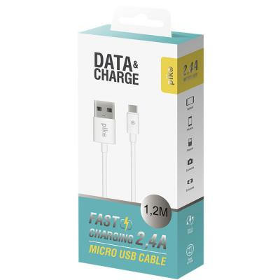 Дата кабель USB 2.0 AM to Micro 5P 1.2m white Piko (1283126496172) Вінниця - фото 2