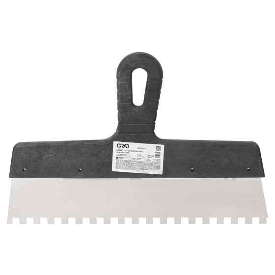 Grad Шпатель зубчатый (нержавеющий) 300мм 8×8мм GRAD (8321395) Киев