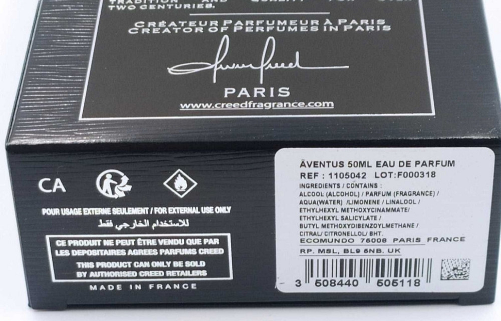 Парфюмерия: Creed Aventus edp 50ml . Оригинал ! Киев - изображение 3