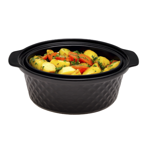 Марміт круглий 1,5л 24*21*8см кераміка скляна кришка + метал.підставка 6425 KAMILLE Житомир