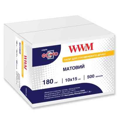 Фотопапір WWM 10x15 (M180.F500) Вінниця