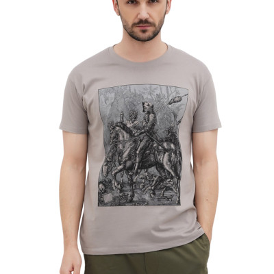 Футболка Sol's Imperial Knight Death and the Devil світло-сірий S (11500380/394S) Вінниця - фото 1