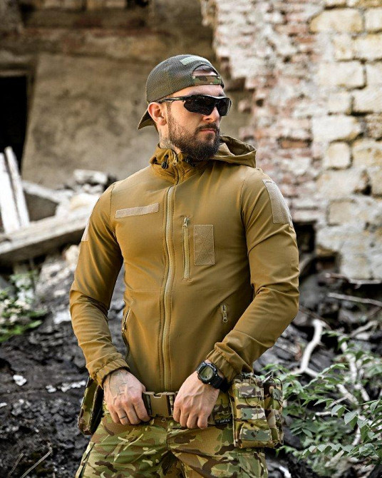 Полегшена тактична куртка Cambodia кайот НП5187 Одеса - фото 2