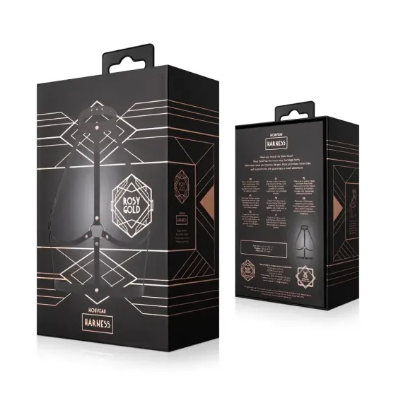 Портупея Rosy Gold - Body Harness - Black Львів