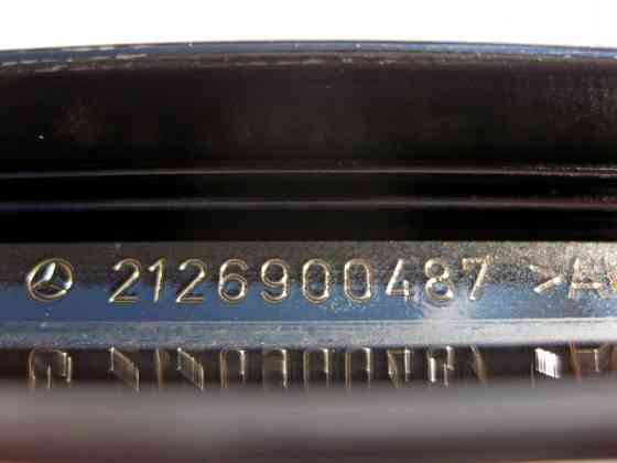 Mercedes-Benz  A2126900487 Вертикальна накладка скла задніх правих дверей E-Class W212 Одесса