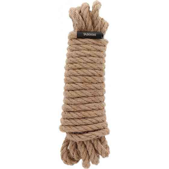 Бандажна мотузка Taboom Вondage Ropes бежева, 5 м Sex Aura Київ