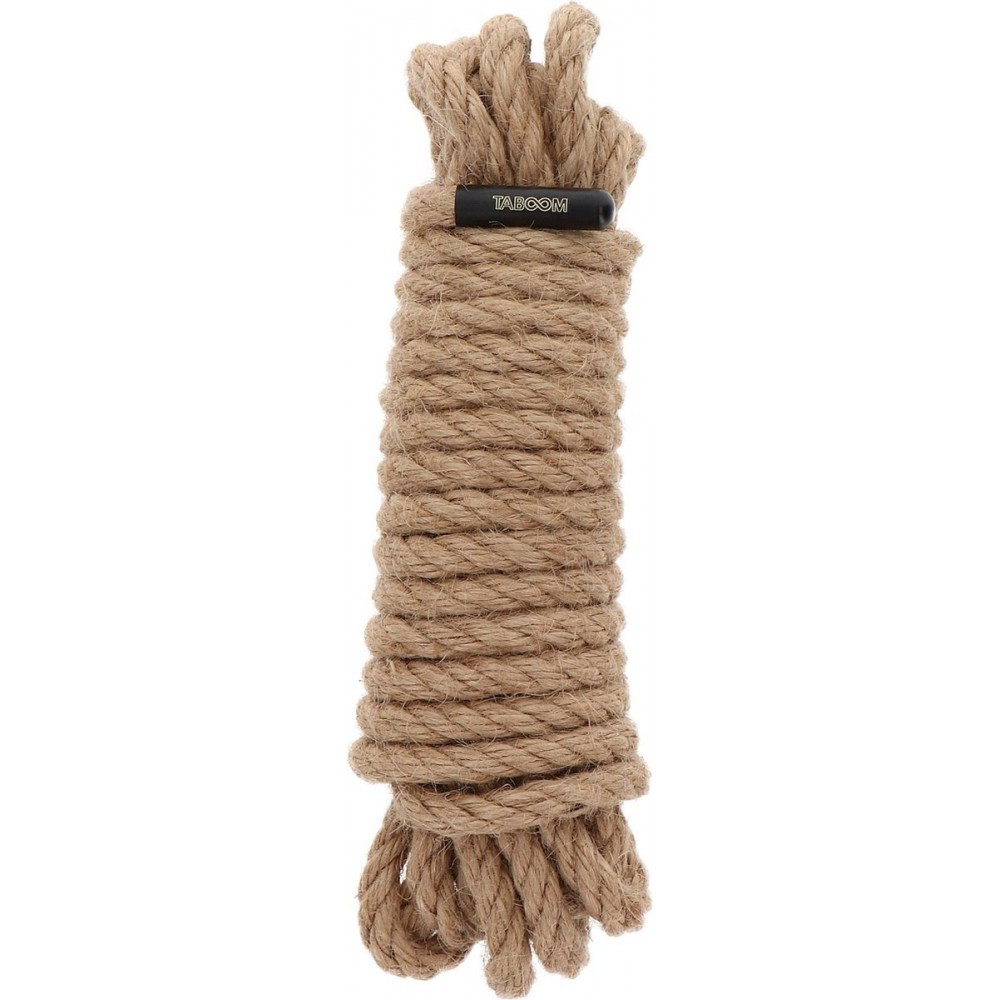 Бандажна мотузка Taboom Вondage Ropes бежева, 5 м Sex Aura Київ - фото 4