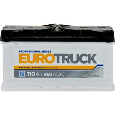 Аккумулятор автомобильный EUROTRUCK 6СТ-110АЗ (0) -/+ (L5) 950А 12V (E) Винница - изображение 1