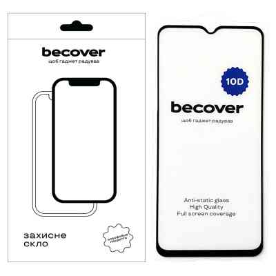 Стекло защитное BeCover Samsung Galaxy M14 5G SM-M146 10D Black (711356) Винница