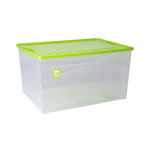 Контейнер 18л прозорий/оливковий/оливковий Smart Box Алеана Житомир - фото 1