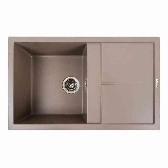 Гранитная мойка для кухни Platinum 7950 SELENA матовая Дюна Киев