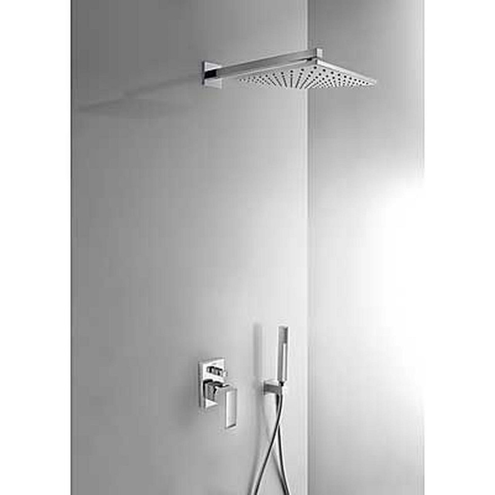 Душова система TRES CUADRO-TRES 106980 прихованного монтажу,два споживача,лійка 300*300мм Spain Київ - фото 4