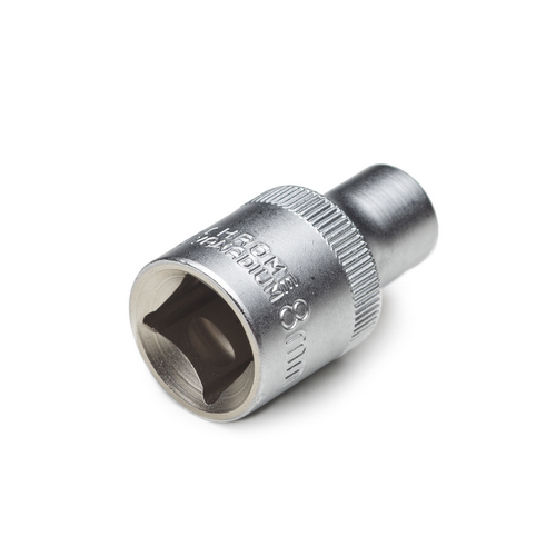 Насадка шестигранна 1/2" 8 мм CrV CИЛА Житомир - фото 1