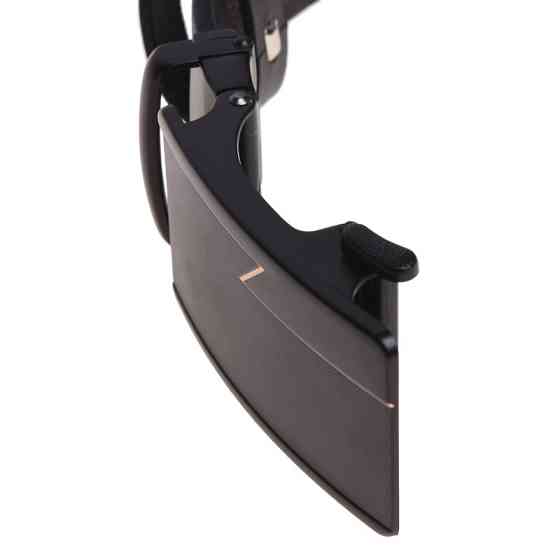 Автоматичний пасок з натуральної шкіри 115-125×3.5 / ремінь на штани для чоловіка, чорний Кам'янське