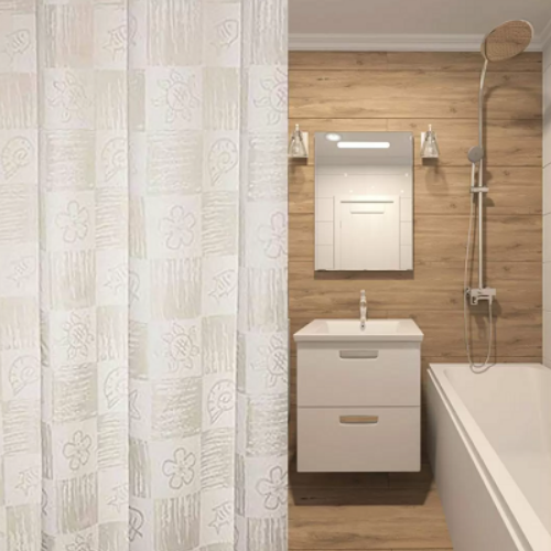 Шторка для ванної 180*200см поліестер Toffee Виланд Житомир