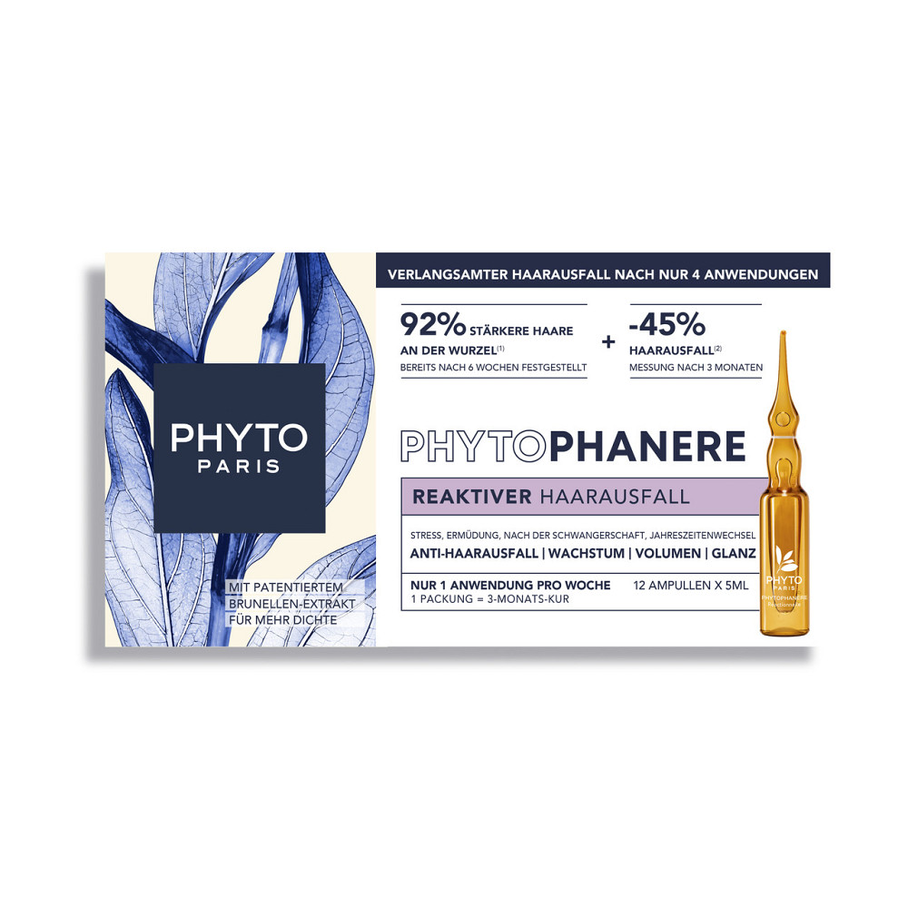 Фіто Фітофанер Засіб проти випадіння волосся Phyto Phytophanere 12 * 5 мл Дніпро - фото 1