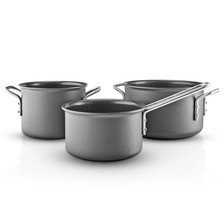 Eva Solo Zestaw patelni i garnków GREY LINE, 3 szt., aluminium Київ - фото 1