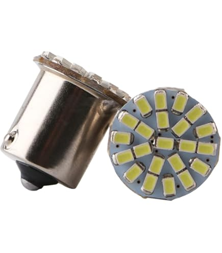 Комплект LED ламп 1156 BA15S, белый свет, 2 шт для авто Киев - изображение 7