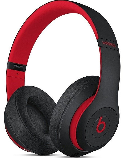 Наушники: Beats Studio 3 Wireless Over- Ear Black - Red (MRQ82ZM/A) Харьков - изображение 3