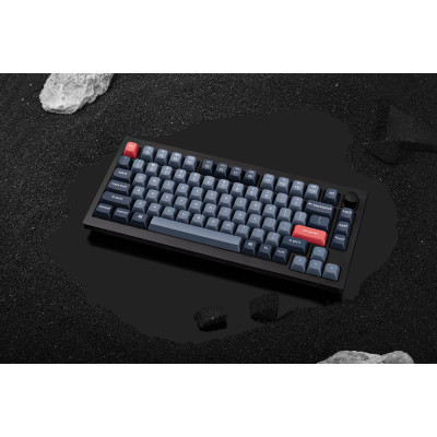 Клавиатура Keychron V1 Max Gateron Jupiter Red QMK Hot-swap Wireless/Bluetooth/USB UA Black (V1MD1_KEYCHRON) Винница - изображение 7
