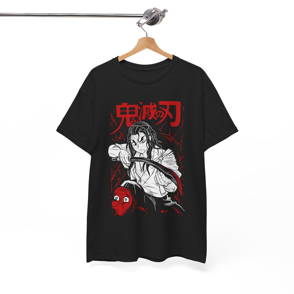 Футболка для хлопчика з аніме принтом Вбивця демонів оверсайз (зріст від 165 до 180) Чорний AnimeJ0165m Дніпро - фото 6