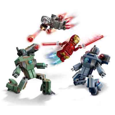 Конструктор LEGO Super Heroes Железный человек и Боевая Машина против Хаммер Дронов (76320) Винница