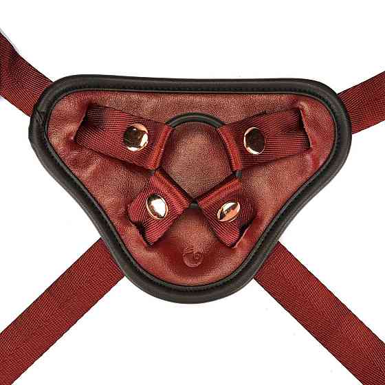 Трусики для страпона Liebe Seele Wine Red Strap-on Harness Sex Aura Київ