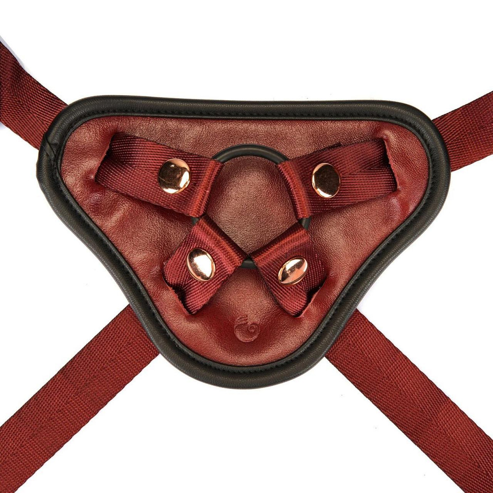 Трусики для страпона Liebe Seele Wine Red Strap-on Harness Sex Aura Київ - фото 3