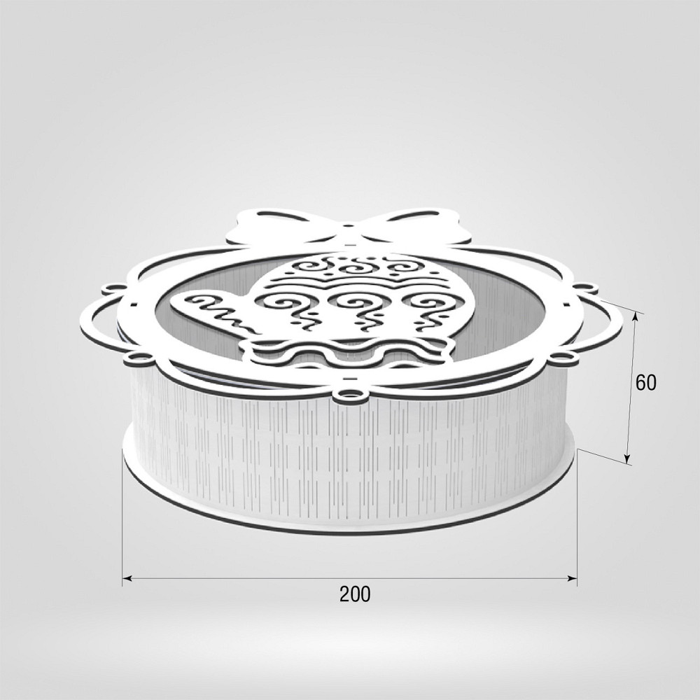 Подарочная коробка EKOSTAR d200 h60 Киев - изображение 3