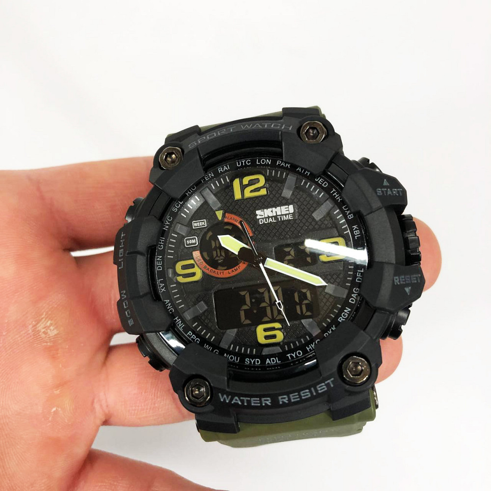 Армійський годинник топ SKMEI, Сучасний військовий годинник Водонепроникний XE-31 Львів - фото 13