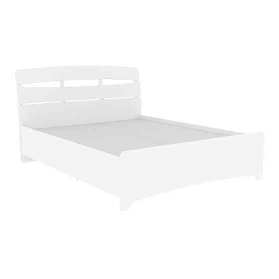 Кровать Дельта двуспальная, Белый, 2132х1450х1070 Львов