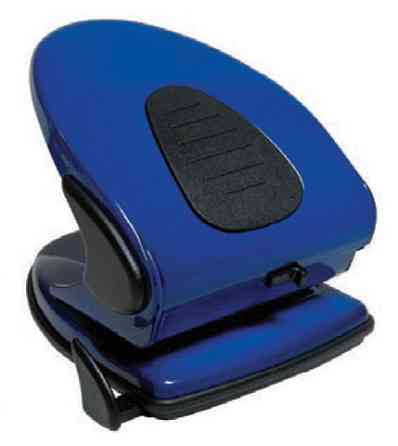 Діркопробивач металевий 45 арк. "Scholz" з лінійкою 8 см. синій, 4314-09SCH, шт Київ