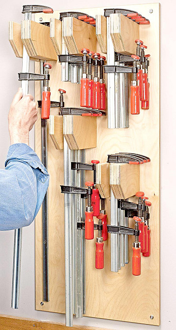 Органайзер для струбцин 