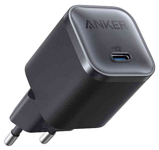 Мережевий зарядний пристрій Anker Nano Charger - 45W USB-C Black (7150726) Київ
