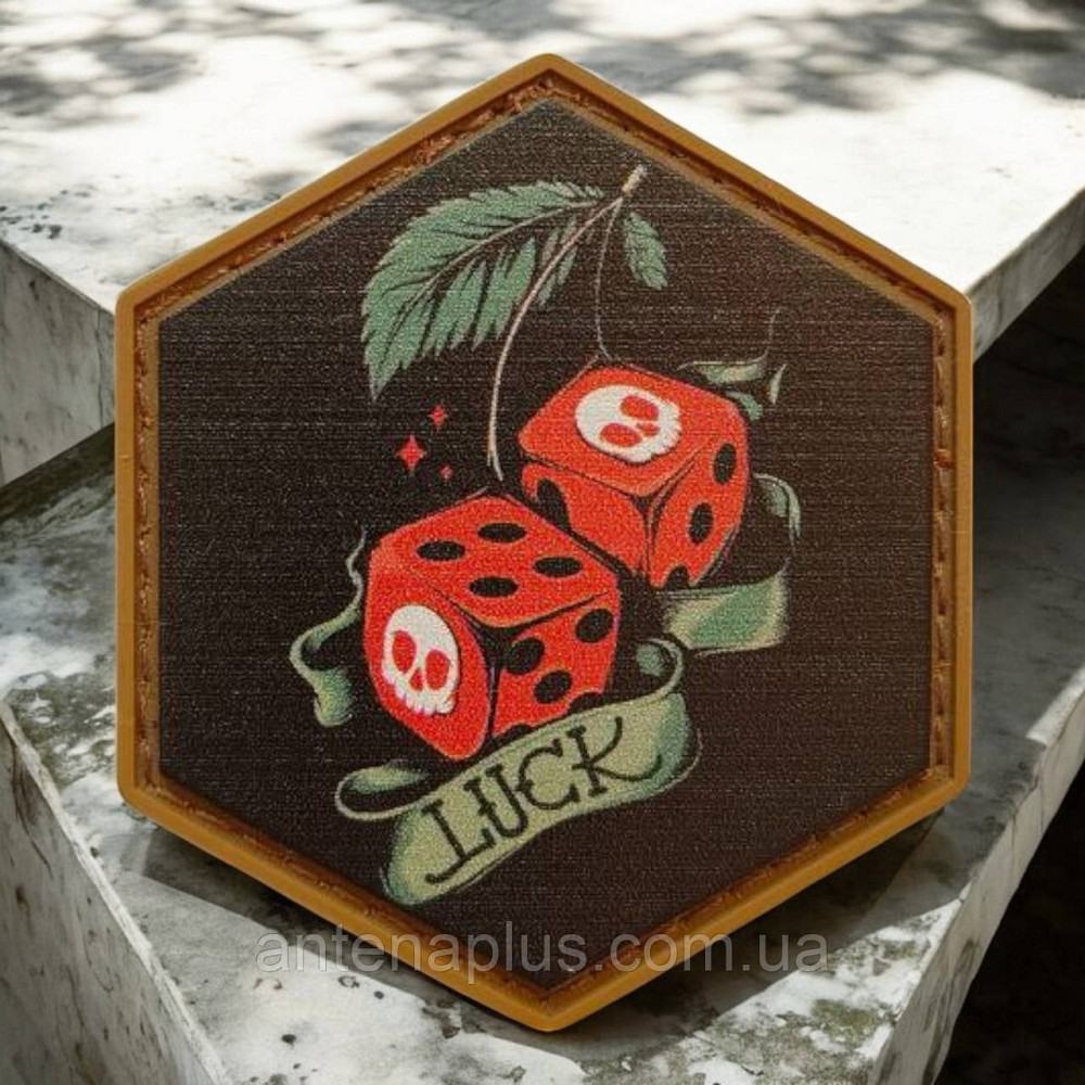 "Luck" патч / шеврон Київ - фото 1