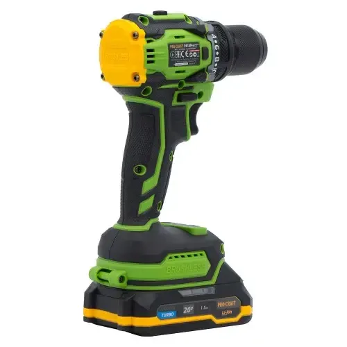 Потужний акумуляторний шуруповерт 20 v  Procraft, Безщітковий шуруповерт PA-18Pro,Шурупокрути для дому акумуляторні 30 H*m Львів