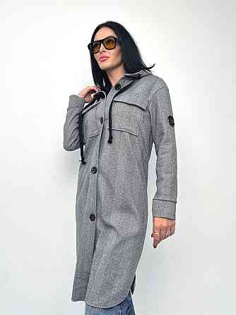 Жіночий кашеміровий кардіган з капюшоном "Dila" оптом | Батал Київ