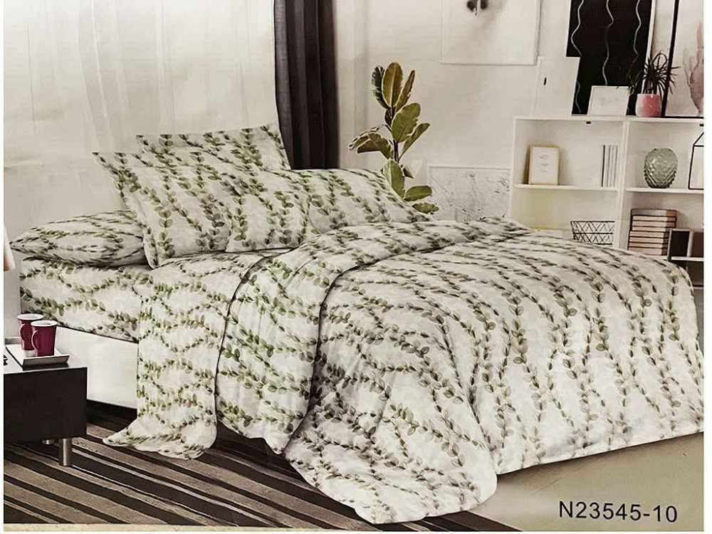 Комплект постельного белья 1,5-х сп (2нав 70х70) PL арт.N 24545-10 полиэстер ТМ УКРАИНА Киев - изображение 1