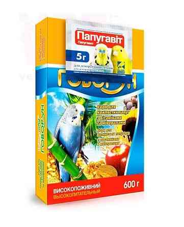 Корм Хобби Мил Говорун для волнистых попугаев 600 г O.L.KAR Винница