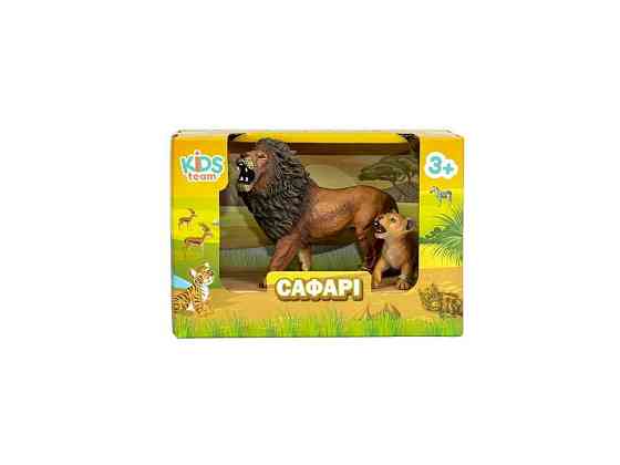 Набір тварин в асортименті Сафарі Q9899-A31 ТМ KIDS TEAM ANIMALS Київ