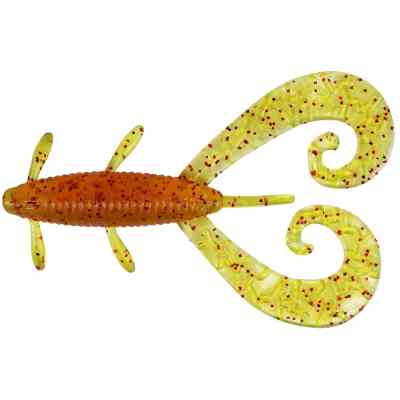 Силикон рыболовный Reins G-Tail Twin 3" 566 Motor Oil Red Flake (8 шт/уп.) (1552.06.92) Винница